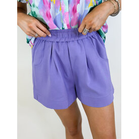  PURPLE PULL ON SHORT