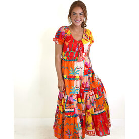  AYANA TROPICAL PALMS DRESS