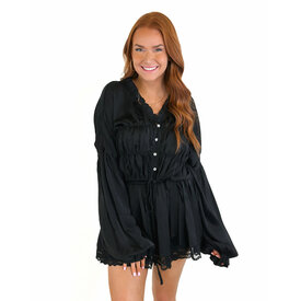  BLACK SKIRT SET