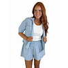 BLUE STRIPE SHORT