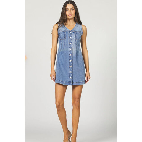 SABRINA DRESS- PACIFIC