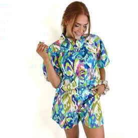  IKAT SHORT SET