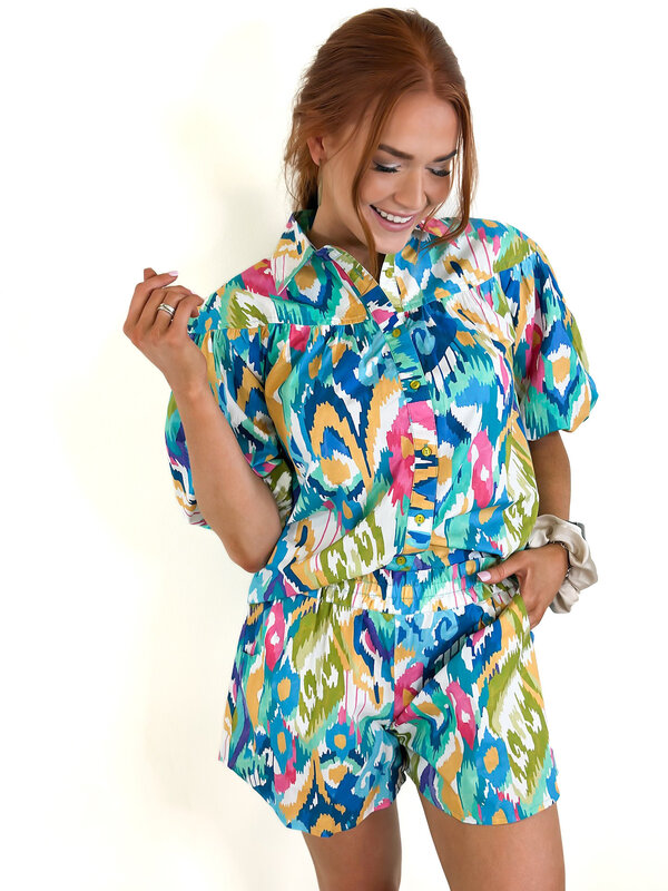 IKAT SHORT SET
