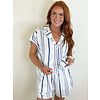 Monaco Stripe Cruz Top