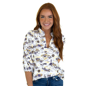  ELIZA TOP - LSU TOILE