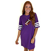 SEQUIN FOOTBALL DRESS