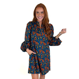  MIDNIGHT GARDEN MINI DRESS