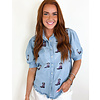 THE BAILEY TOP - PURPLE