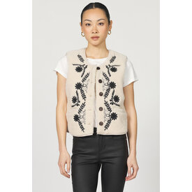 ADELAIDE VEST - IVORY