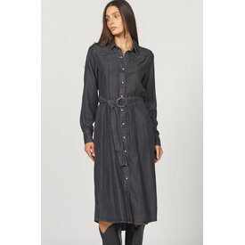  EL DORADO DRESS- ASH DENIM