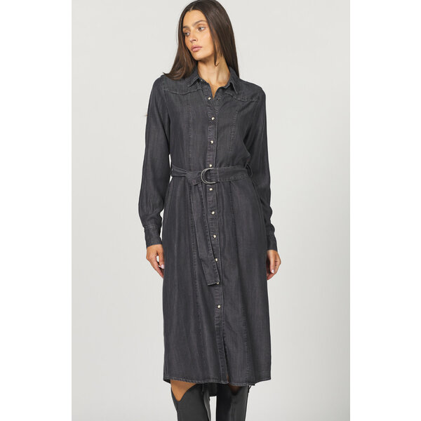  EL DORADO DRESS- ASH DENIM