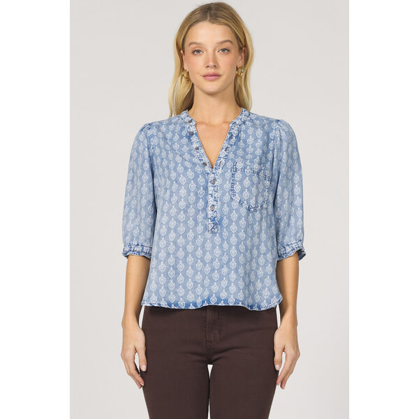  SIDNEY TOP - TULIP CREST