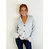 GREY 3 BUTTON SWEATER CARDI