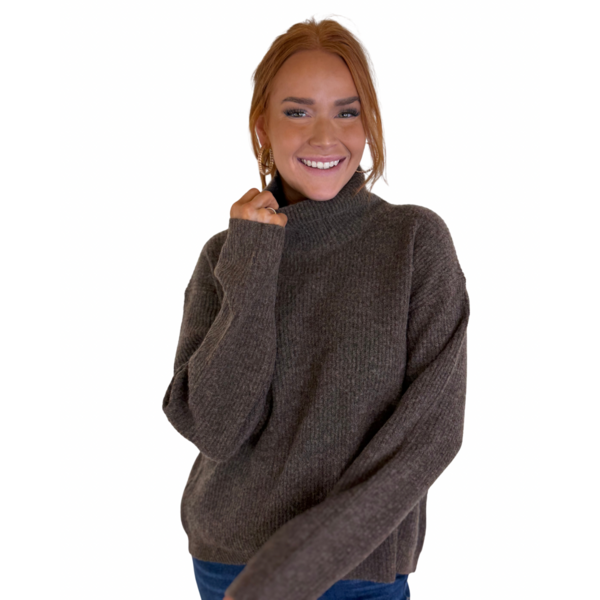  SOLID TURTLENECK SWEATER
