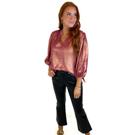  Margot Guilded Top- Gold