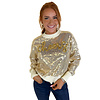 Glitter Script Cheers Sweater