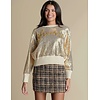 Glitter Script Cheers Sweater