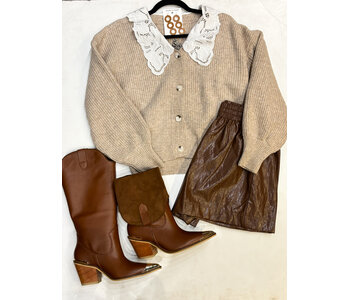 Oatmeal Tula Cardigan