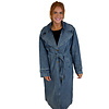 DENIM COAT W/ REMOVEABLE FUR COLLAR