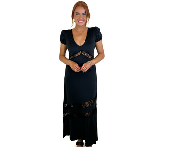 THE OCTAVIA DRESS- BLACK
