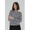 NESSA SEQUIN TOP - SILVER