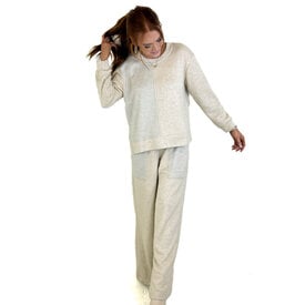  CAMEL WOVEN SOFT PANT SET