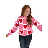 BLOCK HEART SWEATER