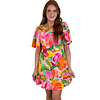 Jovana Floral Flouncy Mini Dress