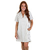 Kamara Striped Mini Dress- Marshmellow