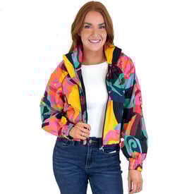  Big Floral Performance Jacket