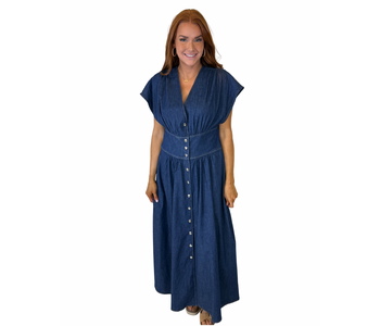 EVAN DENIM DRESS