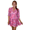 ROSEY ECHOES SHORT DRESS