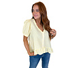 YELLOW GINGHAM TOP
