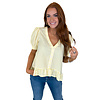 YELLOW GINGHAM TOP
