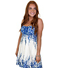 INDIGO PLEATED SUNDRESS