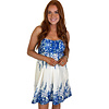 INDIGO PLEATED SUNDRESS