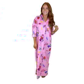  ARTIST BUTTON FRONT SHIRT MAXI