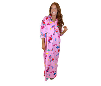 ARTIST BUTTON FRONT SHIRT MAXI