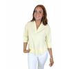 YELLOW VNECK PULLOVER TOP