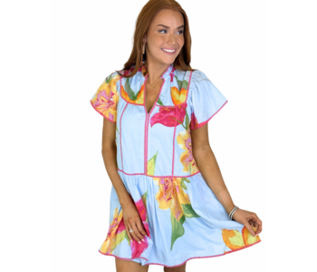 KIERA VNECK DRESS