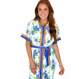  MEADOW FRAME SHORT SLEEVE SHIRTDRESS