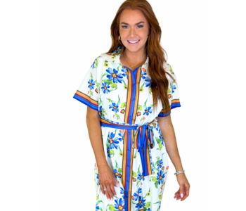 MEADOW FRAME SHORT SLEEVE SHIRTDRESS