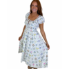 PICNIC FLORAL QUINCE DRESS