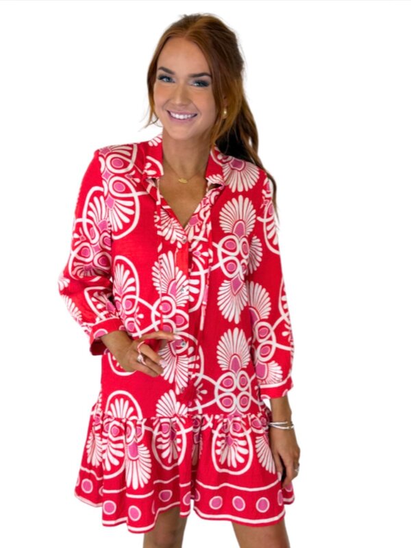 FESTIVAL MEDALLION SHORT DRESS
