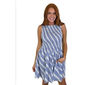 AYA MINI DRESS STRIPE