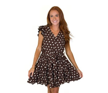 CHESTNUT MOON SHORT DRESS