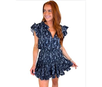 WATER COLOR TIGER DRESS