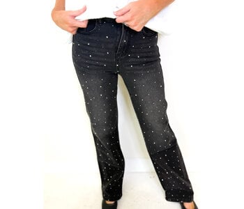 BLACK SPARKLE PANT