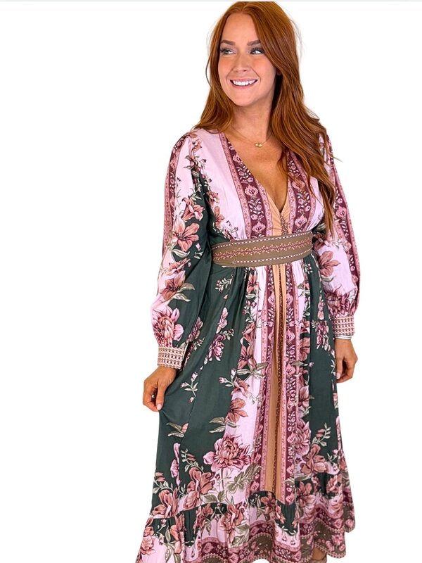 MADDIE DRESS - ROSE