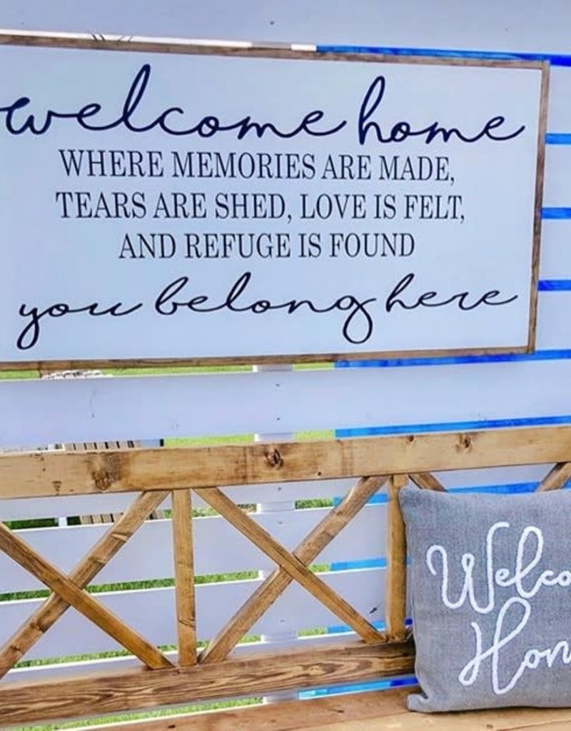 Welcome Home You Belong Here Rustic Roots